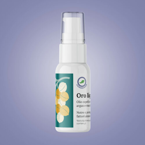 Olio capelli bio con argan