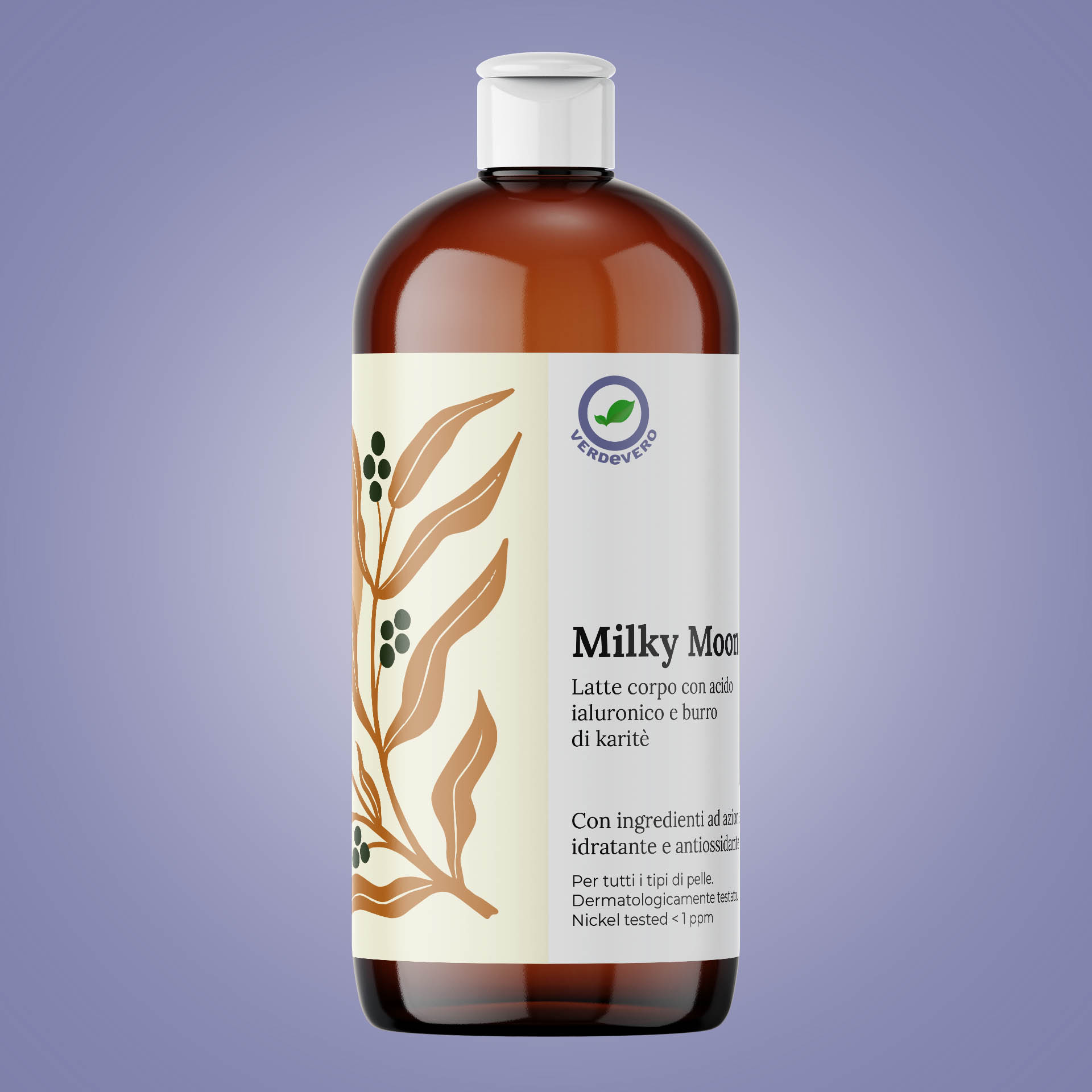 Latte corpo idratante con acido ialuronico