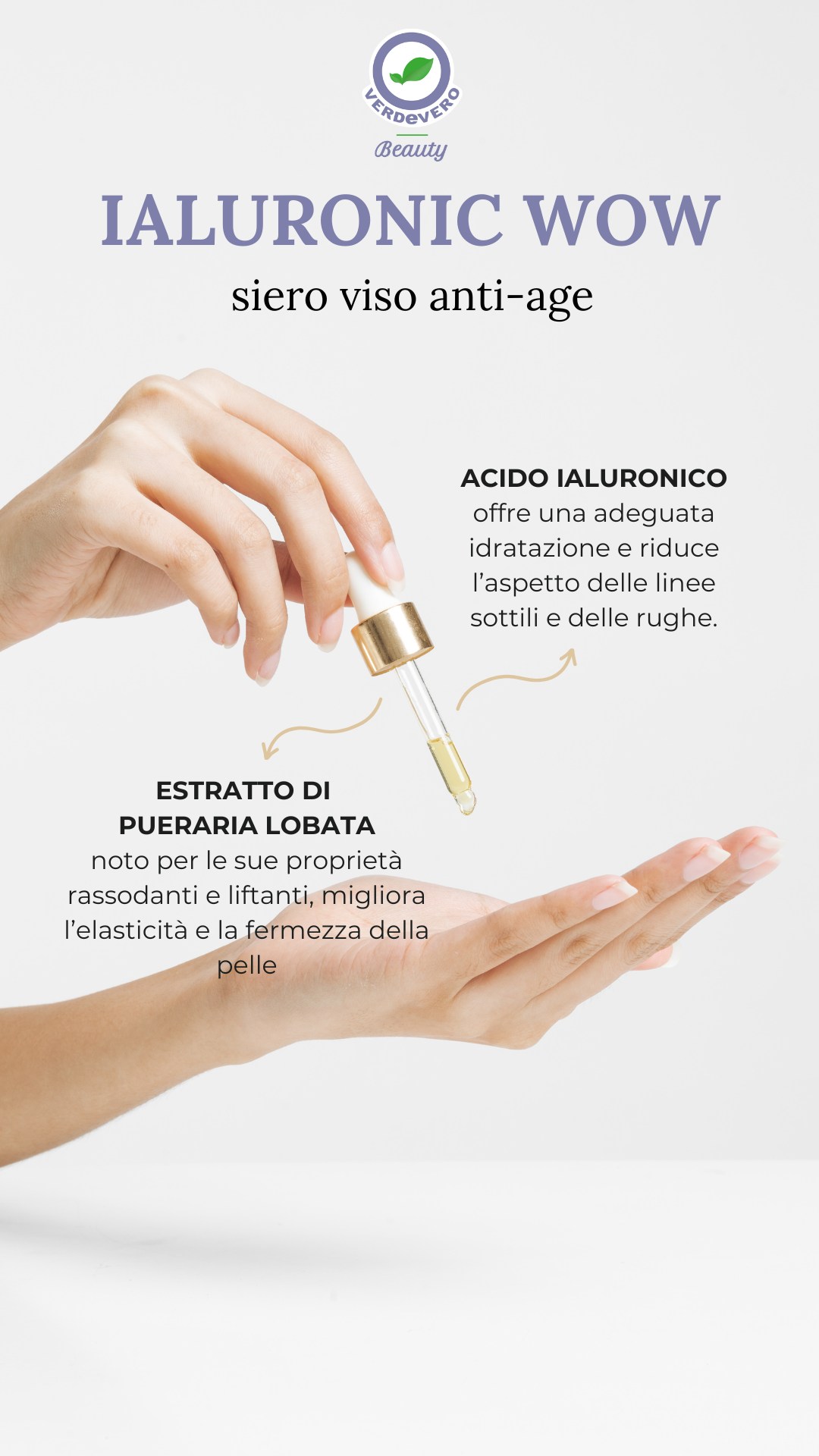 Siero viso illuminante Ialuronic Wow 30ml - immagine 4