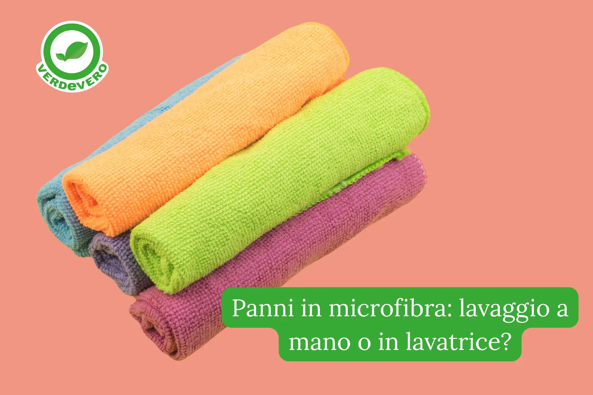 come lavare panni in microfibra