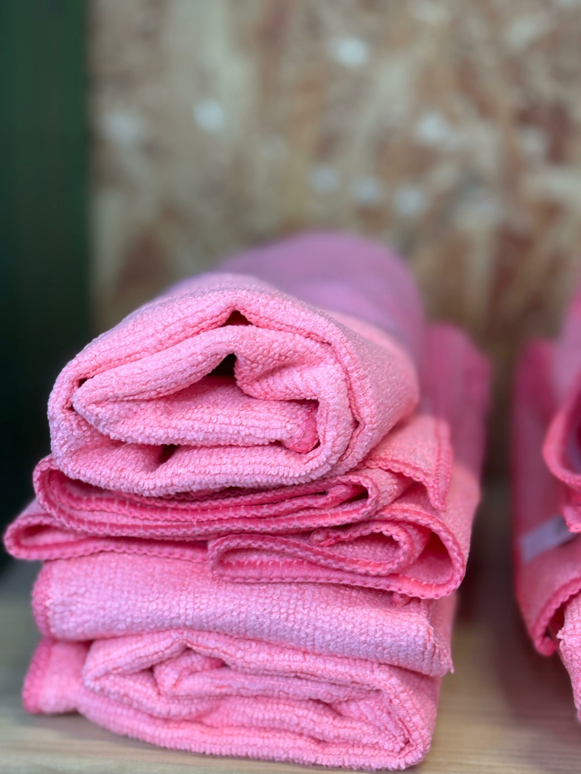 Panno rosso in microfibra multiuso Verdevero - immagine 2