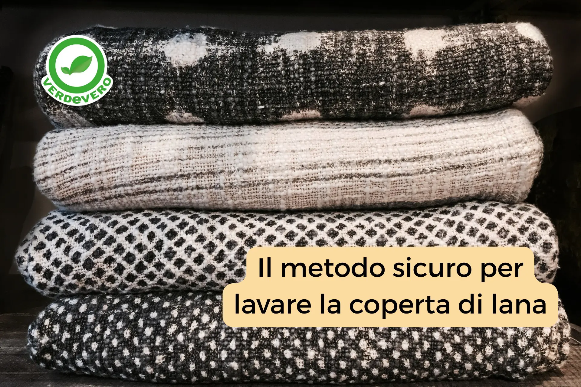 come lavare una coperta di lana