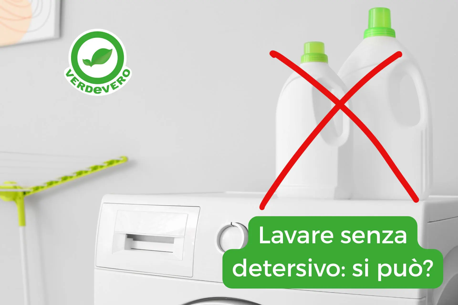 lavare senza detersivo
