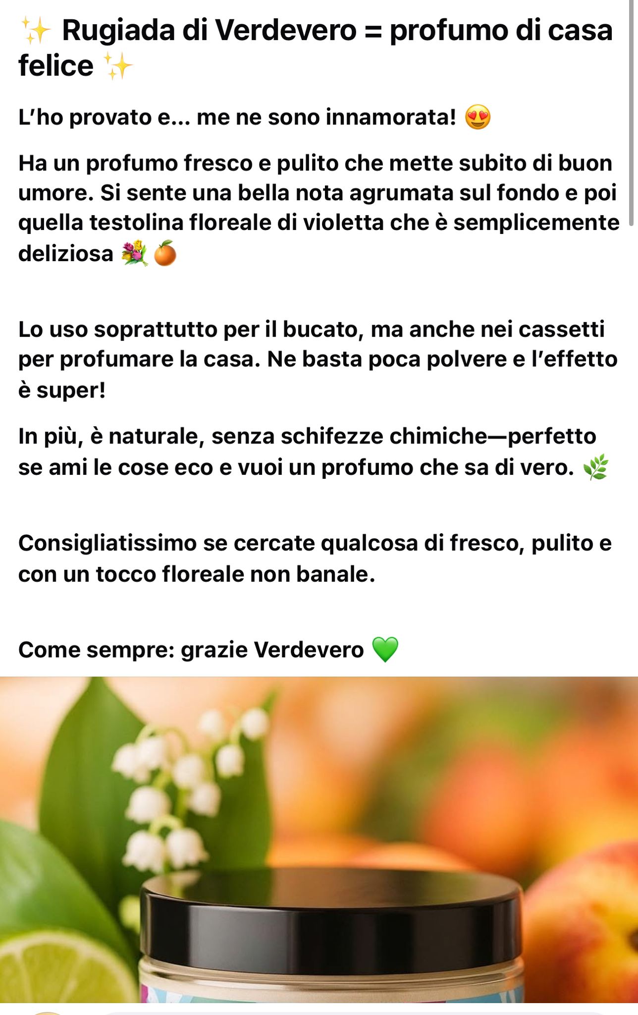 RUGIADA profumatore bucato ricarica 800 gr - immagine 9