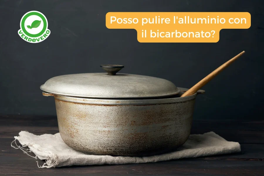 pulire alluminio con bicarbonato